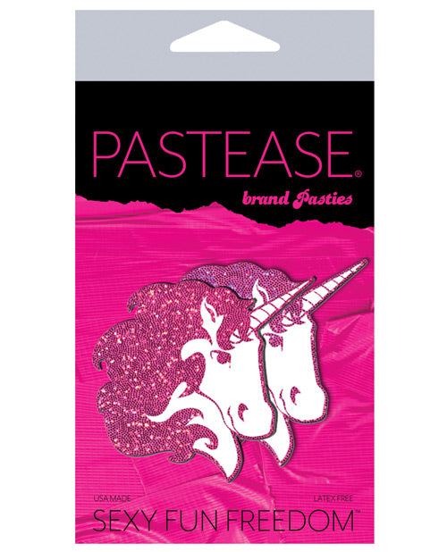 Pastease Premium Glitter Unicorn - Hot Pink/White O/S