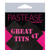 Pastease Premium Great Tits Cross - Black/Pink O/S