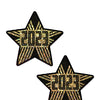 Pastease 2023 New Years Star - Gold O/S