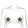 Pastease 2023 New Years Star - Gold O/S