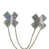 Pastease Chains Disco Cross - White O/S
