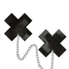 Pastease Chain Plus X Liquid Cross - Black O/S