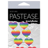 Pastease Premium Mini Rainbow Heart - Pack of 8 O/S