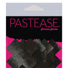 Pastease Premium Petites Liquid Cross - Black O/S Pack of 2 Pair