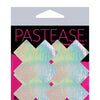 Pastease Premium Holographic Plus X - Silver O/S Pack of 2 Pair