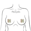 Pastease Premium Holographic Plus X - Silver O/S Pack of 2 Pair