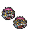 Pastease Premium Diamond Thom Brass Knock Out Knuckles - Multi Color O/S