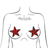 Pastease Premium Diamond Thom Disco Nautical Star - Red O/S