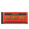 I.O.U Sex Checks Coupon Book