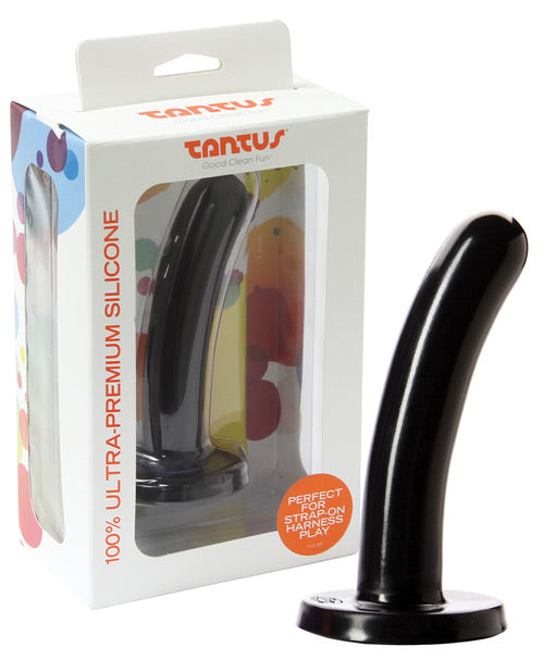 Tantus Silk Silicone Dildo - Onyx