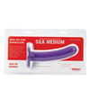 Tantus Silk Silicone Dildo - Medium Lavender