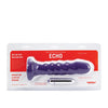 Tantus Echo Silicone Vibrating Dildo - Amethyst