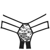Adore Lace Sweet Heavens Panty Black O/S