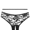 Adore Lace Sweet Heavens Panty Black O/S