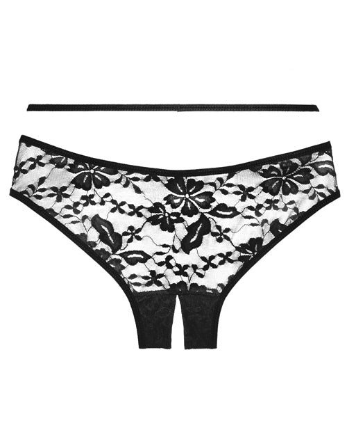Adore Lace Sweet Heavens Panty Black O/S