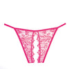 Adore Lace Enchanted Belle Panty Hot Pink O/S