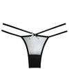 Adore Sheer Naughty Vanilla Panty Black O/S