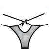 Adore Sheer Naughty Vanilla Panty Black O/S