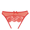 Adore Expose Panty Red O/S
