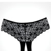 Adore Sweetheart Panty Black O/S