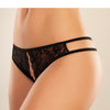 Adore Sweet Honey Panty Black O/S