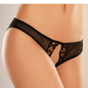Adore Mirabelle Plum Panty Black O/S