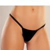Adore Between the Cheats Wetlook Panty Black O/S
