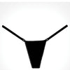 Adore Between the Cheats Wetlook Panty Black O/S