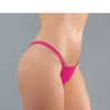 Adore Between the Cheats Wetlook Panty Hot Pink O/S