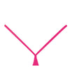 Adore Between the Cheats Wetlook Panty Hot Pink O/S
