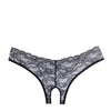 Adore Crush Lace Open Panty Black O/S