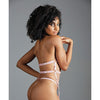 Adore Claire Bustier w/Leg Bands & Open G-String Pink O/S