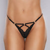 Adore Do Not Disturb Lace Thong Black O/S