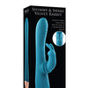 Adam & Eve Shimmy & Shake Velvet Rabbit - Teal
