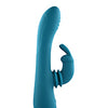 Adam & Eve Shimmy & Shake Velvet Rabbit - Teal