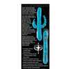 Adam & Eve Eve's Thrusting Triple Joy Rabbit - Teal