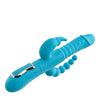 Adam & Eve Eve's Thrusting Triple Joy Rabbit - Teal