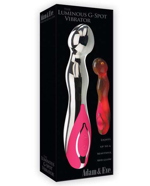 Adam & Eve the Luminous G-Spot Vibrator - Chrome