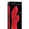 Adam & Eve Eve's Big & Curvy G Dual Stimulating Vibe - Red/Gold