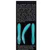 Adam & Eve G Gasm Curve Rechargeable Vibrator - Teal