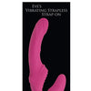 Adam & Eve Eve's Vibrating Strapless Strap On - Pink