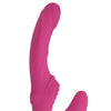 Adam & Eve Eve's Vibrating Strapless Strap On - Pink
