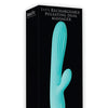 Adam & Eve Eve's Rechargeable Pulsating Dual Massager - Teal