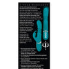 Adam & Eve Eve's Rechargeable Thrusting Rabbit - Green