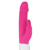 Adam & Eve  Realistic Rabbit Dual Stimulator - Pink