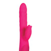 Adam & Eve Eve's Rotating Rabbit Flicker Dual Stim - Pink