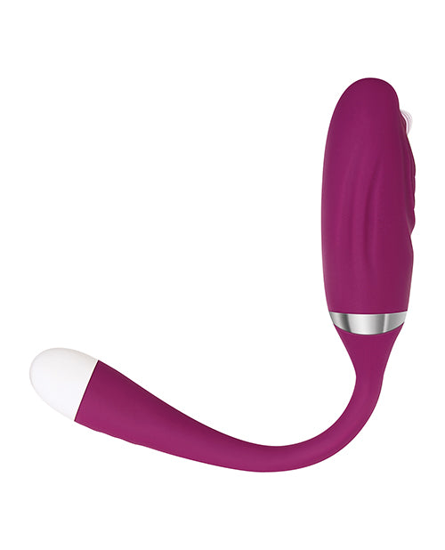 Adam & Eve Eve's Thumping Love Button - Burgundy