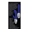 Adam & Eve Royal Rabbit Warming Vibrator - Blue