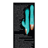 Adam & Eve Heat Me Up Warming Rabbit Thruster - Aqua