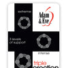 Adam & Eve Triple Erection System - Clear Pack of 3